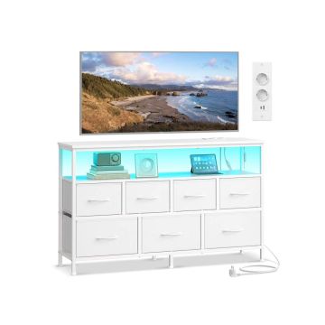 Komoda SONGMICS BELLAH, 5 stalčiai ir 1 lentyna, 113,8 × 68,1 × 30 cm