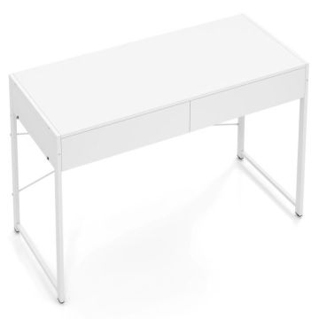 Kompiuterinis stalas, 2 stalčiai, 111 × 48 × 76 cm