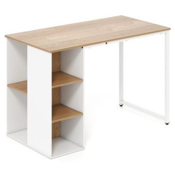 Kompiuterinis stalas, 5 skyriai, 115 × 75 × 59 cm