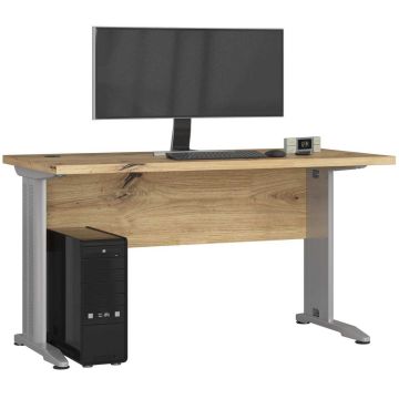 Computer desk BM-135, brown, 135 × 76 × 60 cm