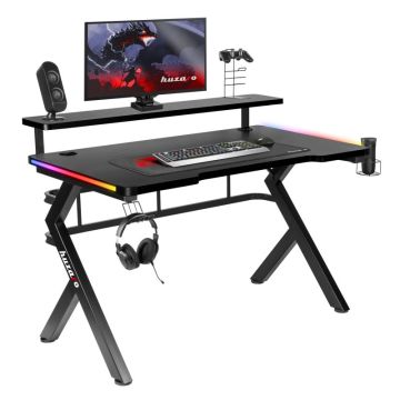 Игровой стол Huzaro Hero 5.0 RGB, 131 × 11 × 77 см