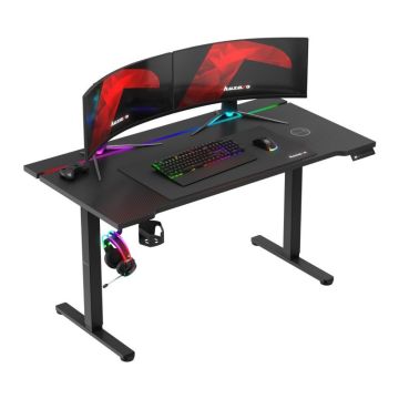 Computer gaming desk Huzaro Hero 8.7 RGB, 148 × 14 × 69 cm