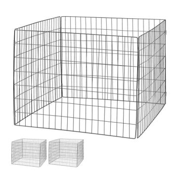 Komposteriai Relaxdays 10047372.0, 3 vnt., 560 l, Juodi, 90 × 70 × 90 cm