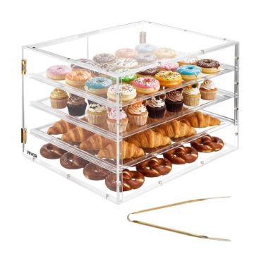 Confectionery display case VEVOR GTDAP06, 4 tiers, 570 × 455 × 405 mm