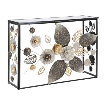 Konsolinis stalas Mauro Ferretti Glam Dark, 111,8 × 80 × 41,9 cm