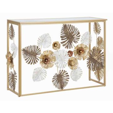 Konsolinis stalas Mauro Ferretti Glam Floris, 113 × 80 × 40 cm