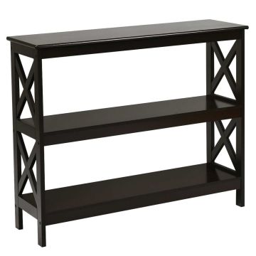 Console table, Brown/black, 100.3 × 80 × 30.5 cm