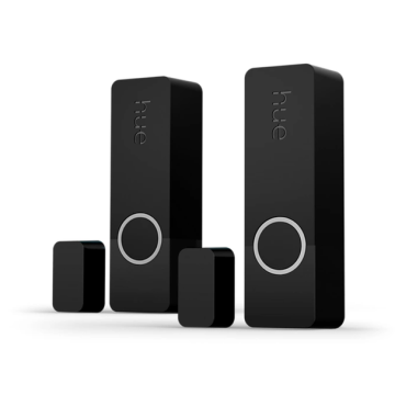 Kontaktiniai jutikliai Philips Hue, 2 vnt. komplektas, Juoda