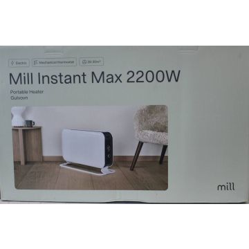 Konvekcinis šildytuvas Mill CO2200MECMAX, 3 galios lygiai, 62 × 38,2 × 24,5 cm