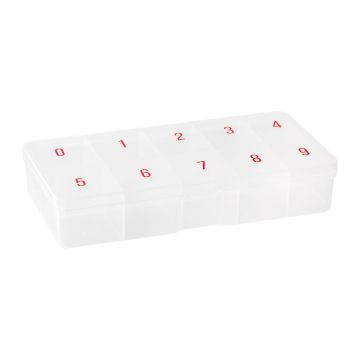 Органайзер для косметики ACTIVESHOP, 10 отделений, 18 × 9 × 3,5 см