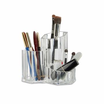 Kosmetikos organizatorius Relaxdays 10023145.0, 3 dalių, 13 × 12 × 13,5 cm