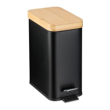 Kosmetikos šiukšliadėžė su pedalu Relaxdays 10047364_46, 5 l, 14 × 29,5 × 29 cm