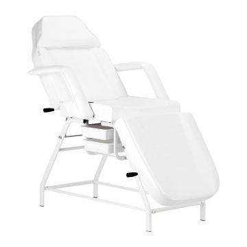 Косметологическое кресло ACTIVESHOP, 2 контейнера, Белое