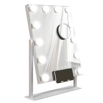 Cosmetic mirror, 12 LEDs, 36.5 × 45.5 × 8.5 cm