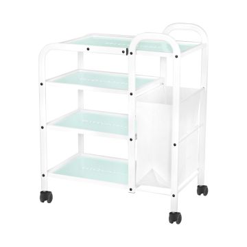 Cosmetic table GIOVANNI, 4 shelves, 85 × 69 × 43 cm