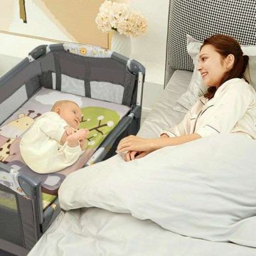 Kūdikių maniežas, 3 viename, 101,6 × 72,4 × 80 cm