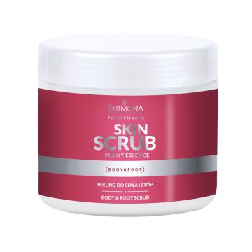 Скраб для тела и ног Farmona Skin Scrub Peony Essence