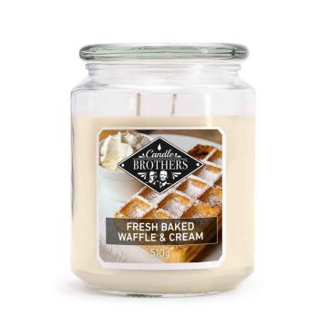 Kvapioji žvakė Candle Brothers, Fresh Baked Waffle & Cream, Ø 10 × 15 cm