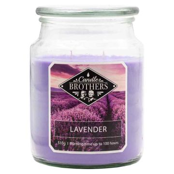 Kvapioji žvakė Candle Brothers, Lavender, Ø 10 × 15 cm