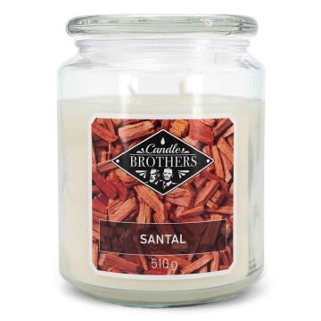 Kvapioji žvakė „Candle Brothers“, Santalas, 180 g