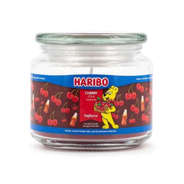 Ароматическая свеча Haribo, 300 г, Cherry Cola, 10 × 9,5 × 10 см