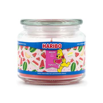 Ароматическая свеча Haribo, 300 г, Melon Mix, 10 × 9,5 × 10 см