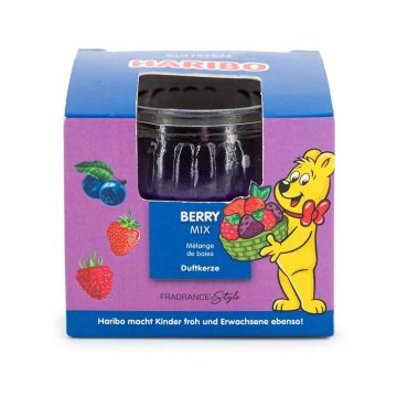 Kvapioji žvakė Haribo, Berry Mix, 8 × 6,5 × 8 cm