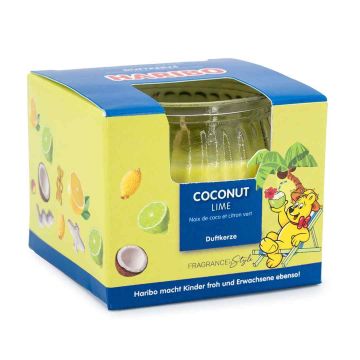 Kvapioji žvakė Haribo, Coconut Lime, 8 × 6,5 × 8 cm