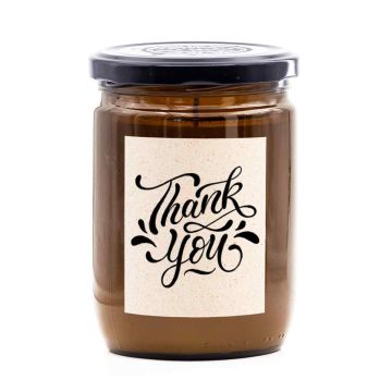 Kvapioji žvakė Mad Candle, „Thank You“, Ø 6 × 7 cm