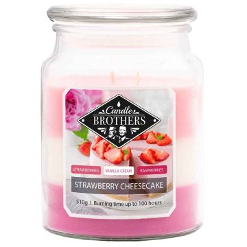 Kvapnioji žvakė „Candle Brothers“, „Strawberry Cheesecake“, 15 × 10 cm
