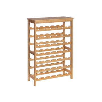 Винная стойка 29x66x99,5см., светло-коричневая