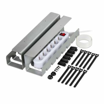 Laidų tvarkymo sistema Relaxdays, 2 vnt, 10 × 43 × 10 cm