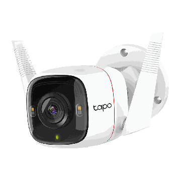 Lauko apsaugos Wi-Fi kamera TP-Link Tapo C320WS, 90 × 190 × 200 mm