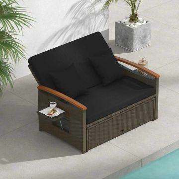 Outdoor furniture set, 2-seater