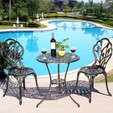 Outdoor furniture set, 3 pieces