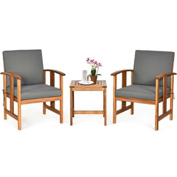 Outdoor furniture set, 3 pieces