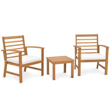 Outdoor furniture set, 3 pieces