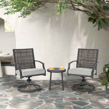 Outdoor furniture set, 3 pieces