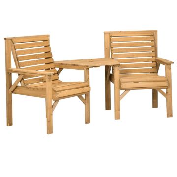 Outdoor furniture set, 3 pieces, 66 × 65 × 90 cm