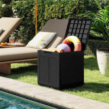 Outdoor storage box, 145 l, 56 × 56 × 60.5 cm