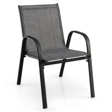Outdoor armchair set, 2 pcs, 55 × 67 × 83 cm
