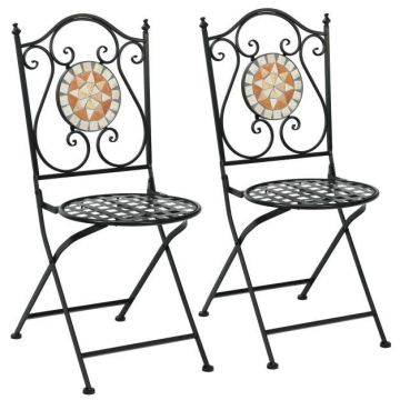 Outdoor chair set, 2 pcs, 40 × 95 × 54 cm