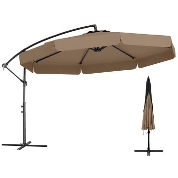 Outdoor umbrella, hanging, Ø 305 × 250 cm