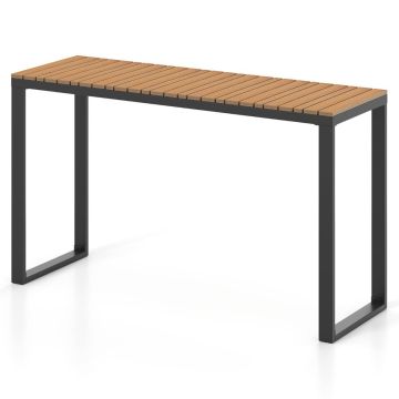 Lauko stalas, 4–6 žmonėms, 129 × 42 × 75 cm