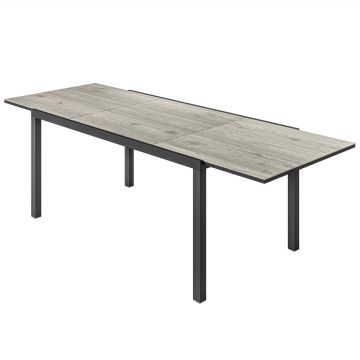 Outdoor table, Extendable, 6-8 seats, 160/240 × 90 × 74 cm