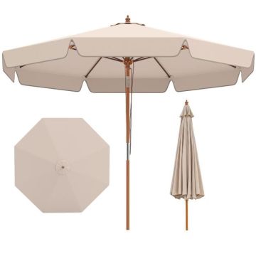 Outdoor table umbrella, 8 ribs, 300 × 300 × 254 cm
