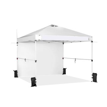Outdoor canopy, with side wall, 300 × 300 × 270–290 cm
