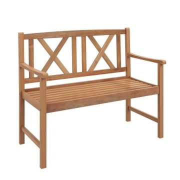 Lauko suoliukas, 2 vietų, Ruda, 120,7 × 86,4 × 55,9 cm