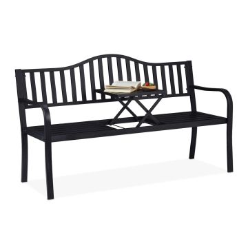 Lauko suoliukas Relaxdays 10036072_46, iki 3 žmonių, 150 × 89 × 58,5 cm