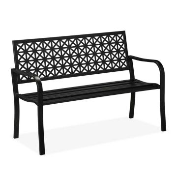 Lauko suoliukas Relaxdays 10050823.0, 2 vietos, 127 × 85 × 62 cm